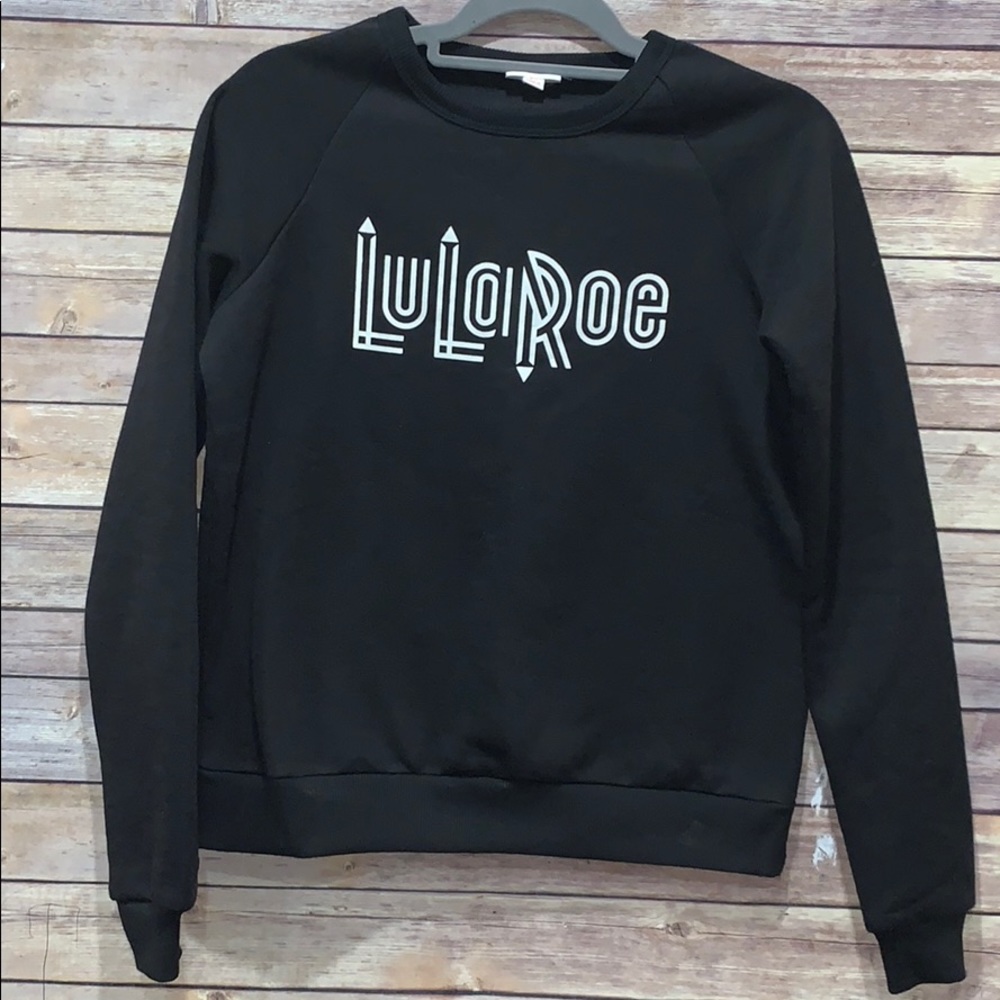 LulaRoe Black Sweatshirt